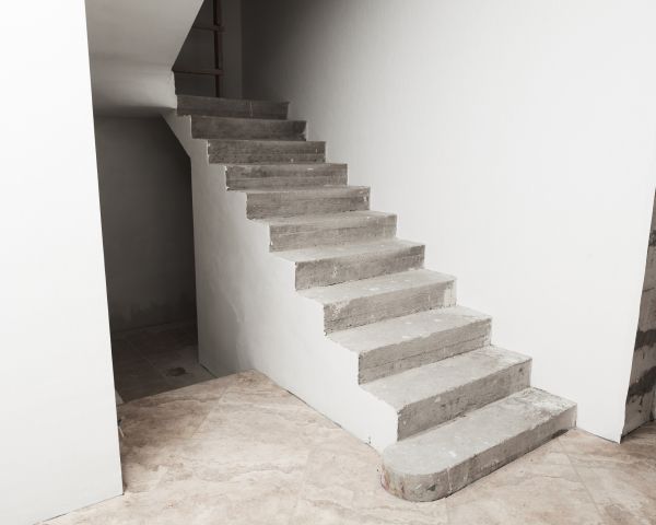 Cement Step Installation in Fairhope