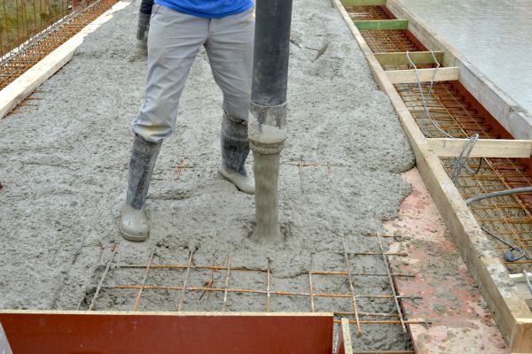 Concrete Base Construction in Fairhope