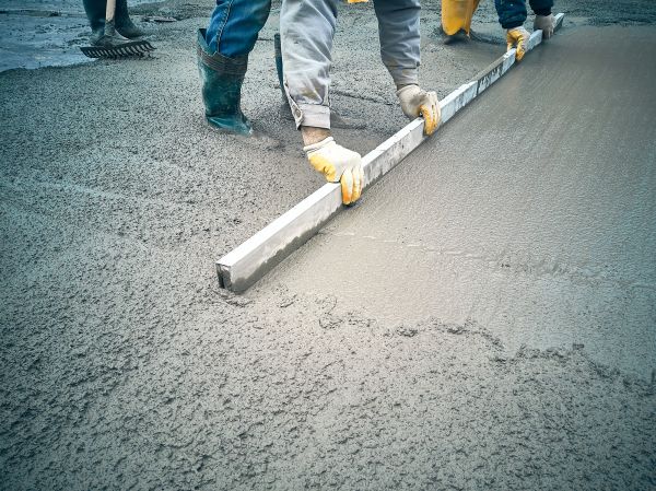 Cement Slab Installation in Fairhope