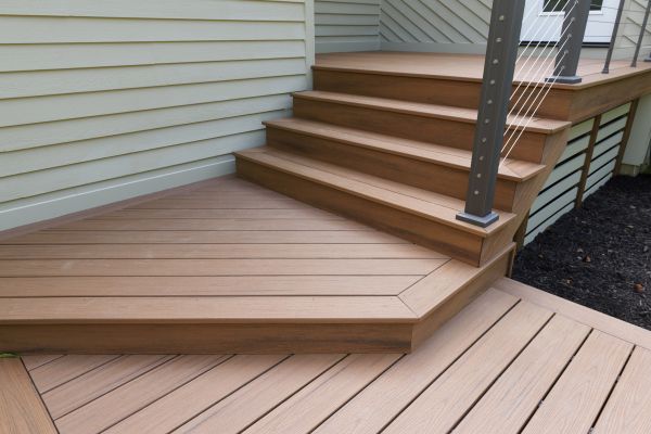 Patio Staircase Construction in Fairhope