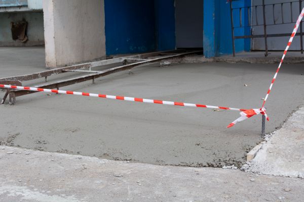 Garage Concrete Replacement in Fairhope