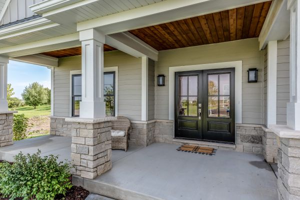 Concrete Porch Construction in Fairhope