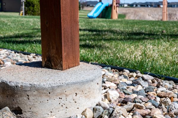 Deck Footing Installation in Fairhope