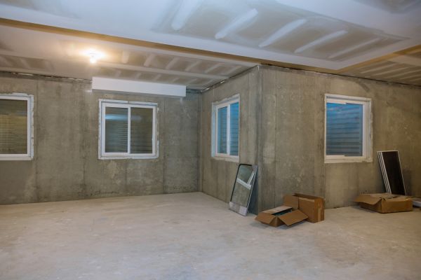 Basement Concrete Installation in Fairhope