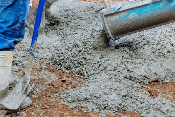 Barn Concrete Pouring in Fairhope