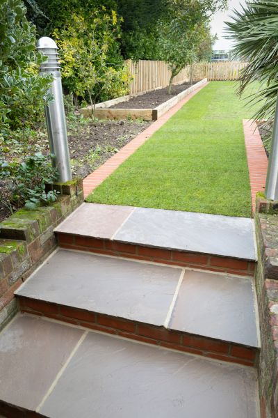 Backyard Steps Installation in Fairhope