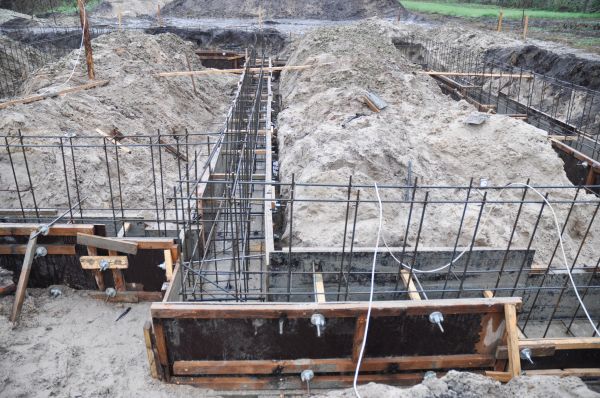 House Footing Construction in Fairhope