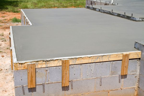 Concrete Slab Installation in Fairhope
