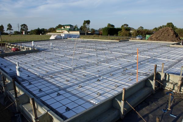 Barn Pad Construction in Fairhope