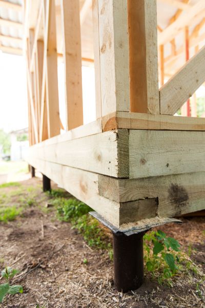 Barn Footing Construction in Fairhope