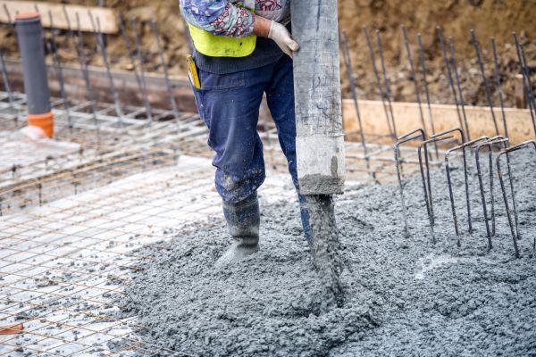 Cabin Foundation Pouring in Fairhope