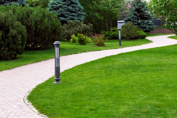 Backyard Sidewalk Installation in Fairhope