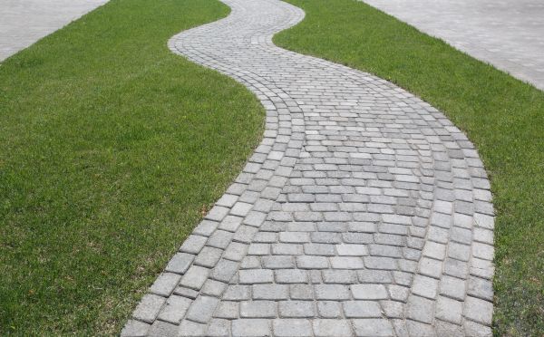 Yard Walkway Construction in Fairhope